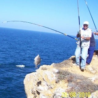 Pesca nas rochas - Papoa - Peniche